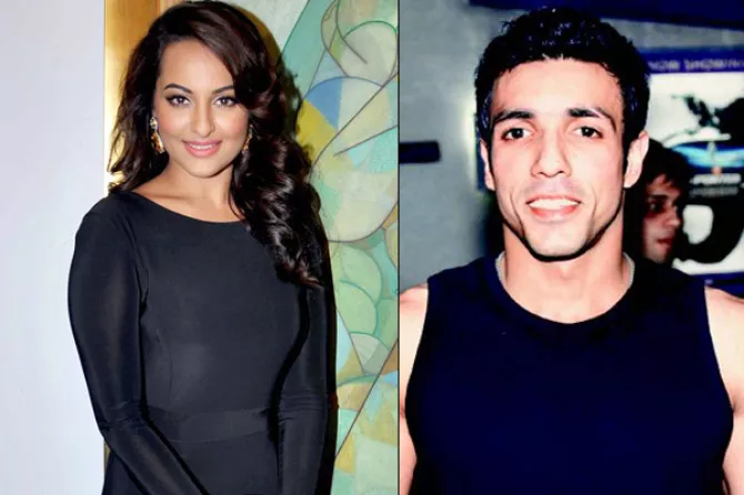 Sonakshi Sinha and Aditya Shroff