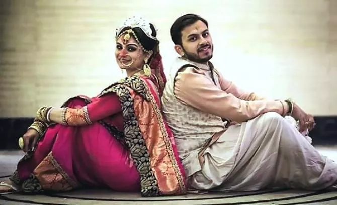 Dimpy Ganguly and Rohit Roy