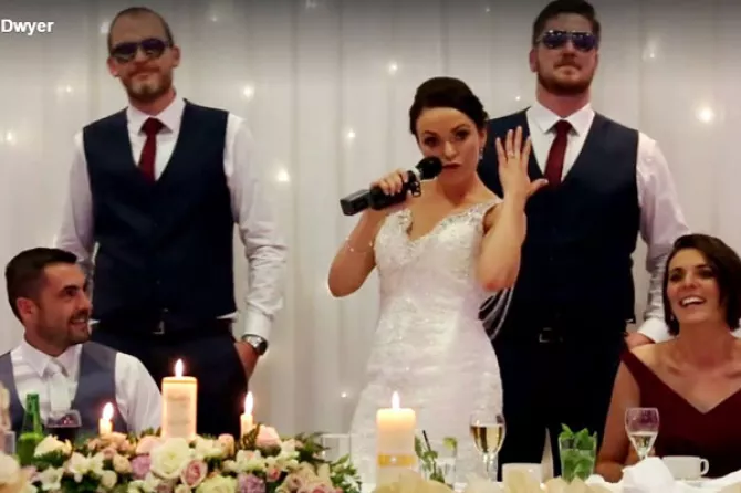 Bride wedding speech to her husband picture