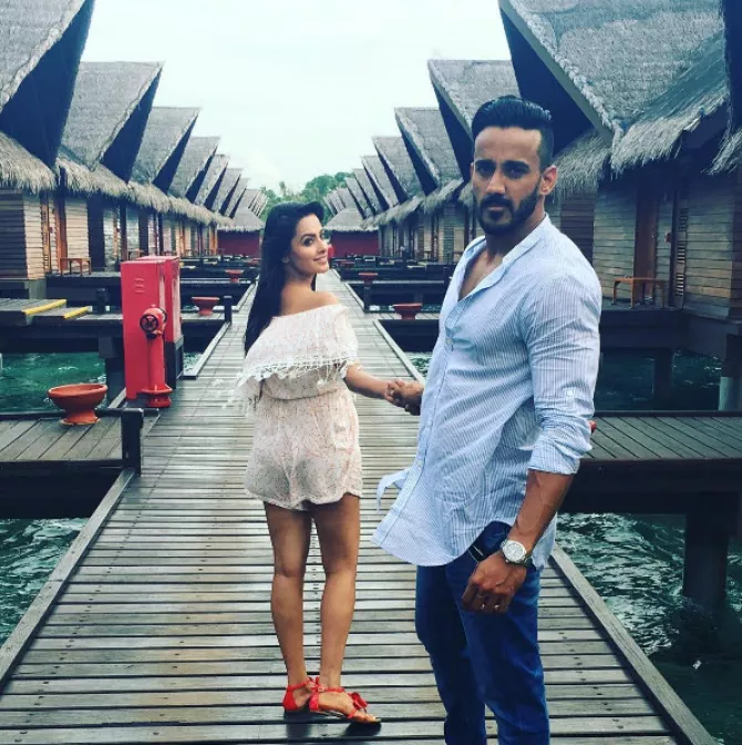 Anita Hassanandani And Rohit Reddy