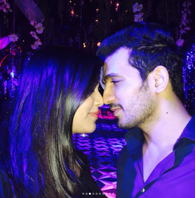 Arjun Bijlani and Neha Swami