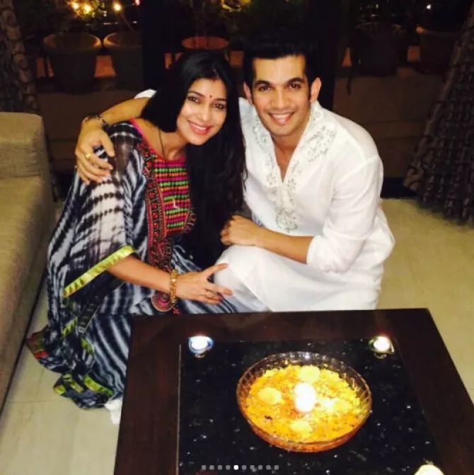 Arjun Bijlani and Neha Swami