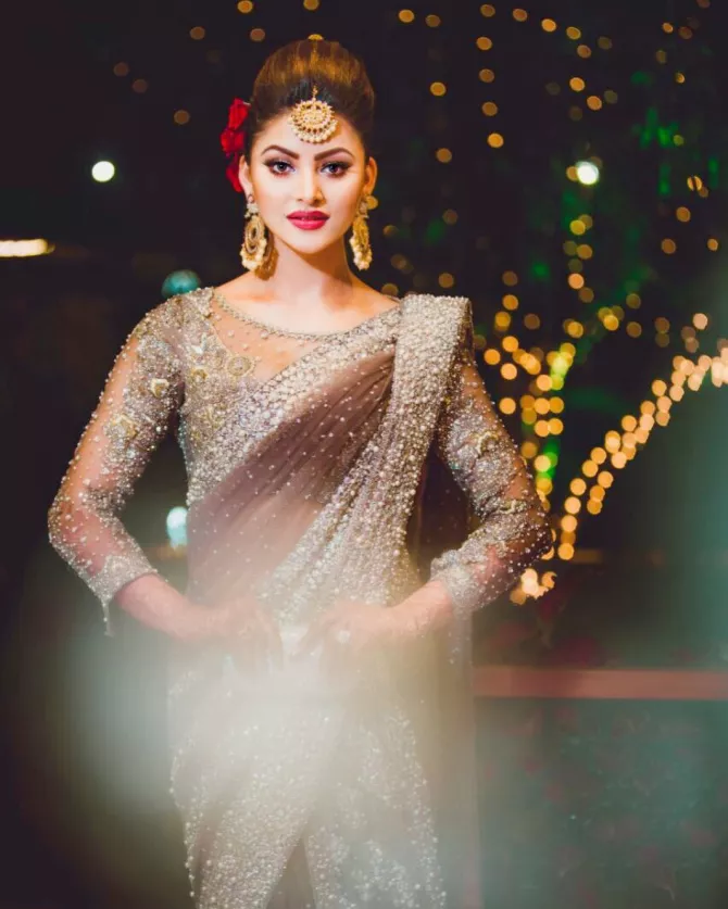 Urvashi Rautela Expensive Saree