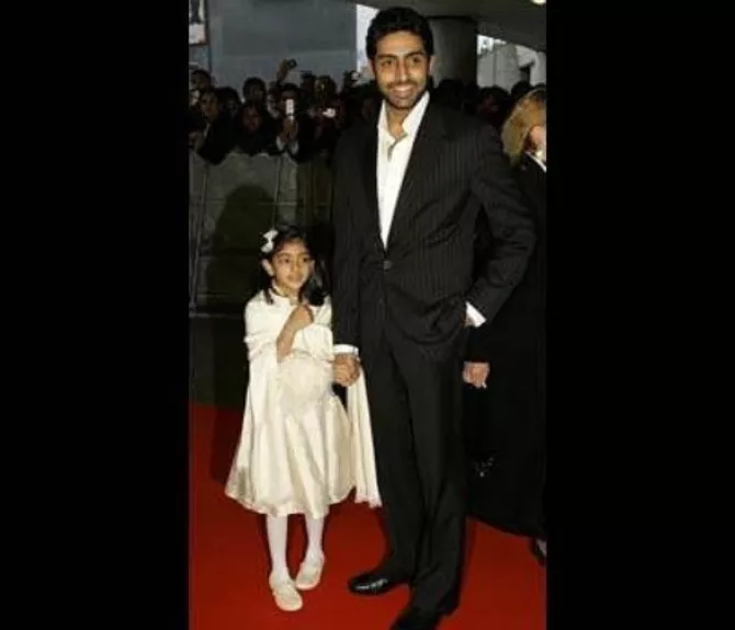 Navya Naveli Nanda and Abhishek Bachchan