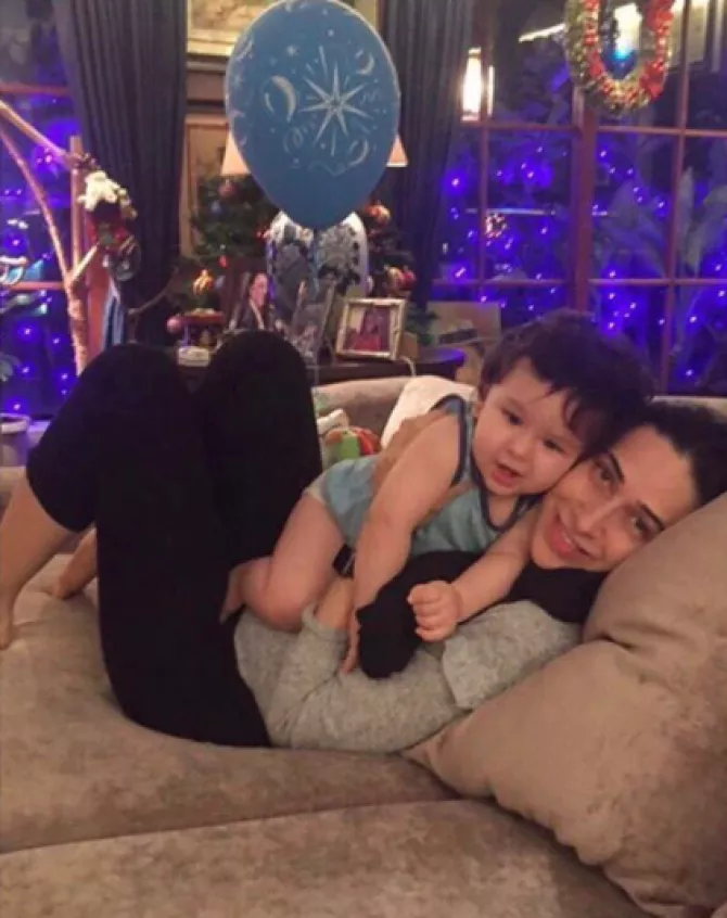Karisma Kapoor and Taimur Ali Khan