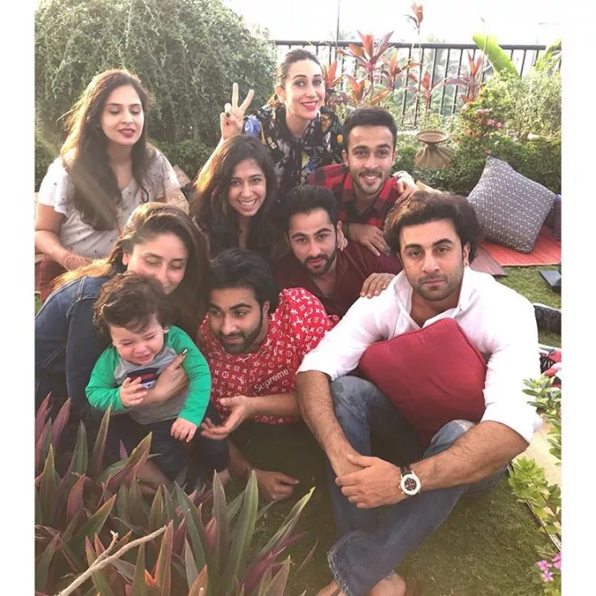 Taimur at Kapoor Christmas Party