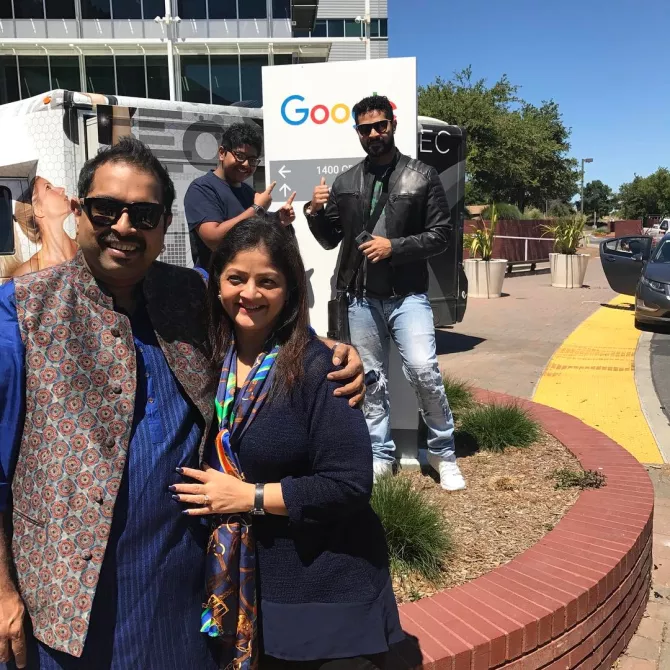 Shankar Mahadevan And Sangeeta Mahadevan Love Story Sangeeta mahadevan talks about the engineer who dropped to become a musician, the secret of his relationship with ehsan and loy, passion for cooking and romance. sangeeta mahadevan love story