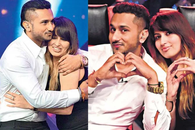 Honey Singh with wife Shalini