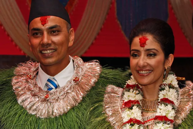 Manisha koirala marriage / National Herald