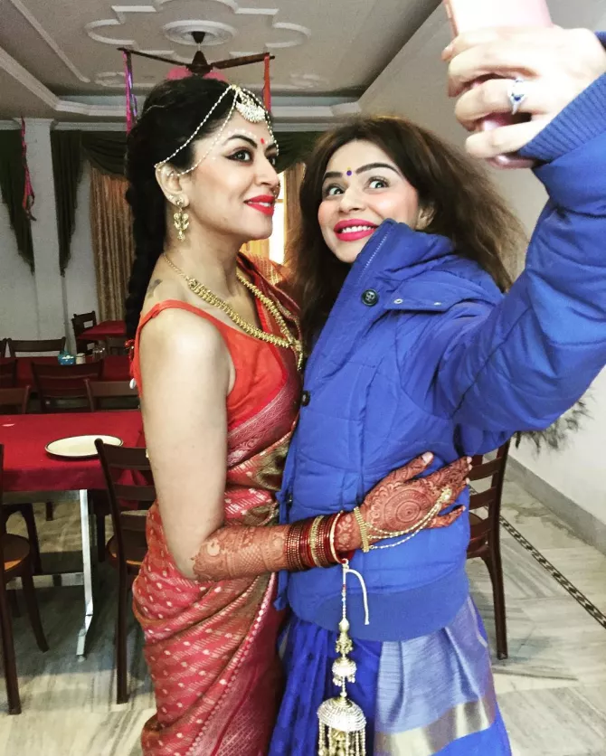 What Kavita Kaushik And Husband Ronnit Did After Their Wedding Is