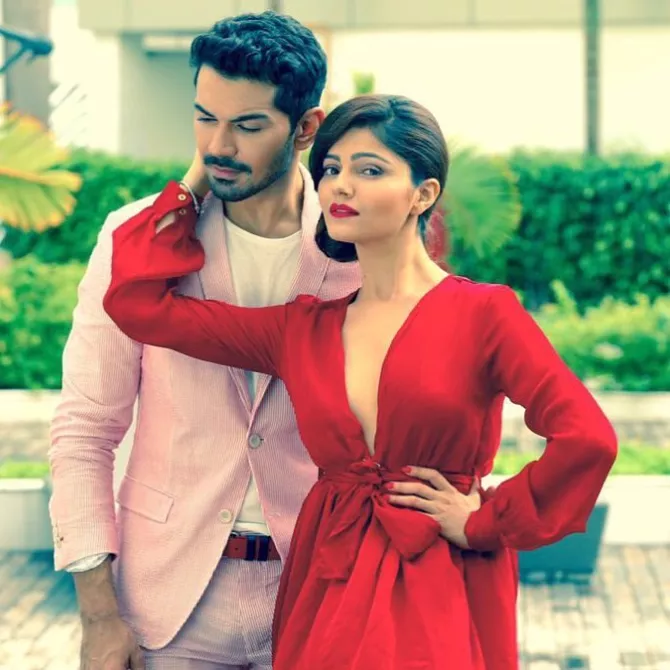 Rubina Dilaik and Abhinav Shukla
