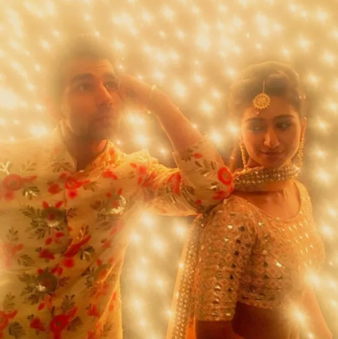 Rishi Dev and Mohena Kumari Singh