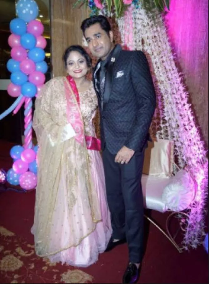 Mubeen Saudagar And Alsaba Baby Shower