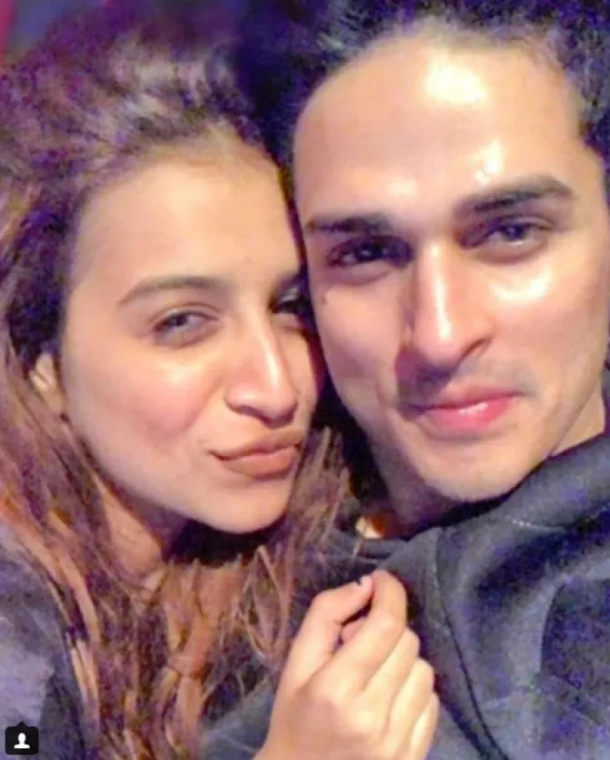 Priyank sharma birthday wish for benafsha soonawalla is way too cute