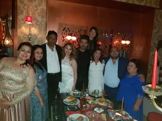 Vipul and Melis engagement