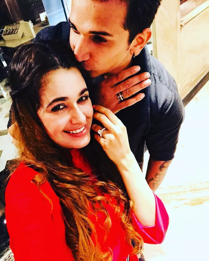 Prince Narula And Yuvika Chaudhary