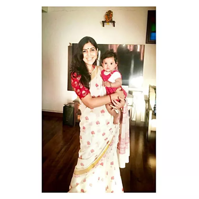 Sakshi Tanwar with her daughter Dityaa
