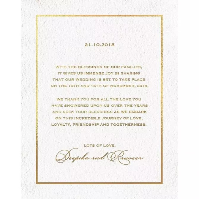 Deepika Padukone and Ranveer Singh