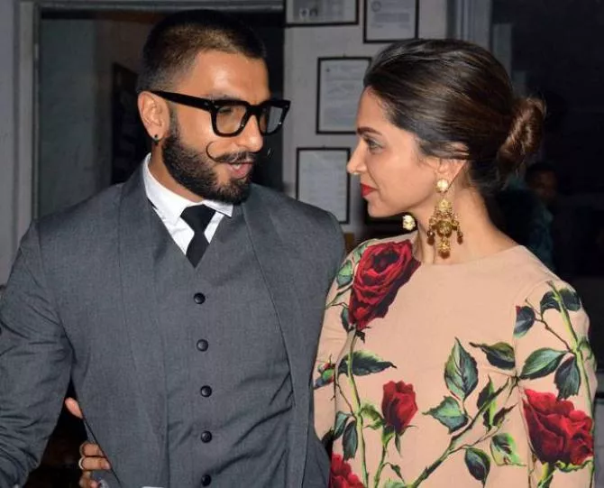 Deepika Padukone and Ranveer Singh