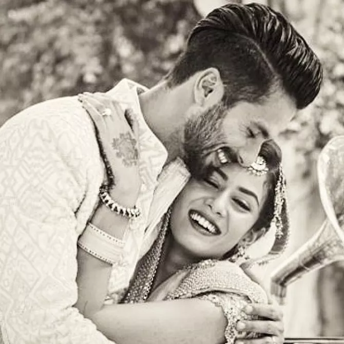 Mira Rajput Kapoor and Shahid Kapoor