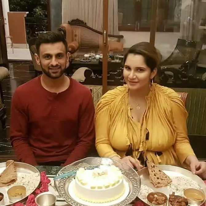Sania Mirza and Shoaib Malik