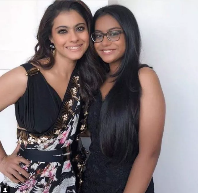 Nysaa and Kajol