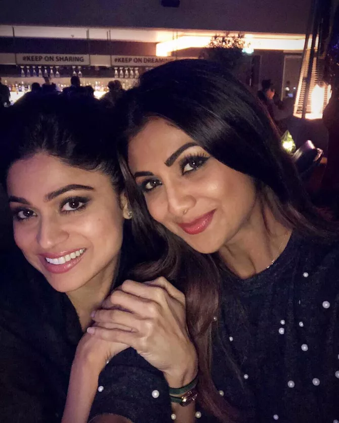 Shilpa and Shamita Shetty