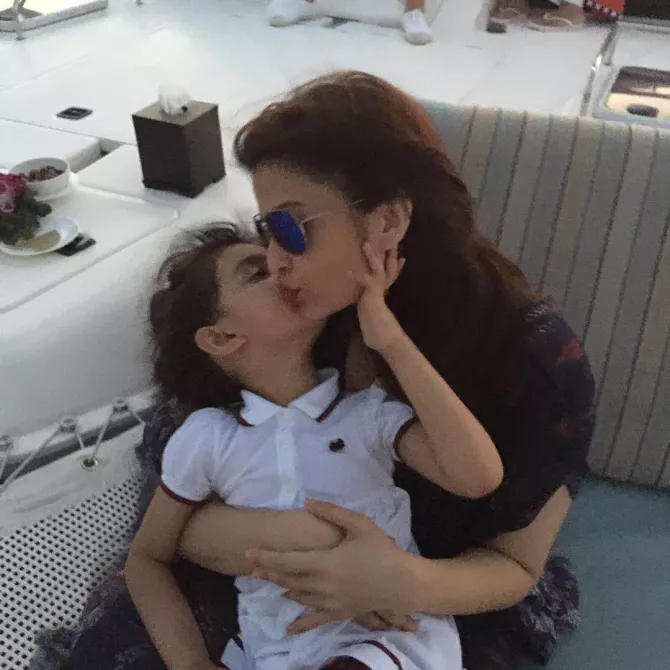 Aishwarya Rai Bachchan and Aaradhya Bachchan