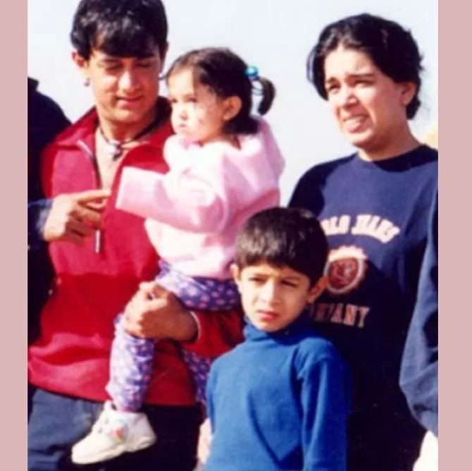 Aamir Khan and Reena Dutta