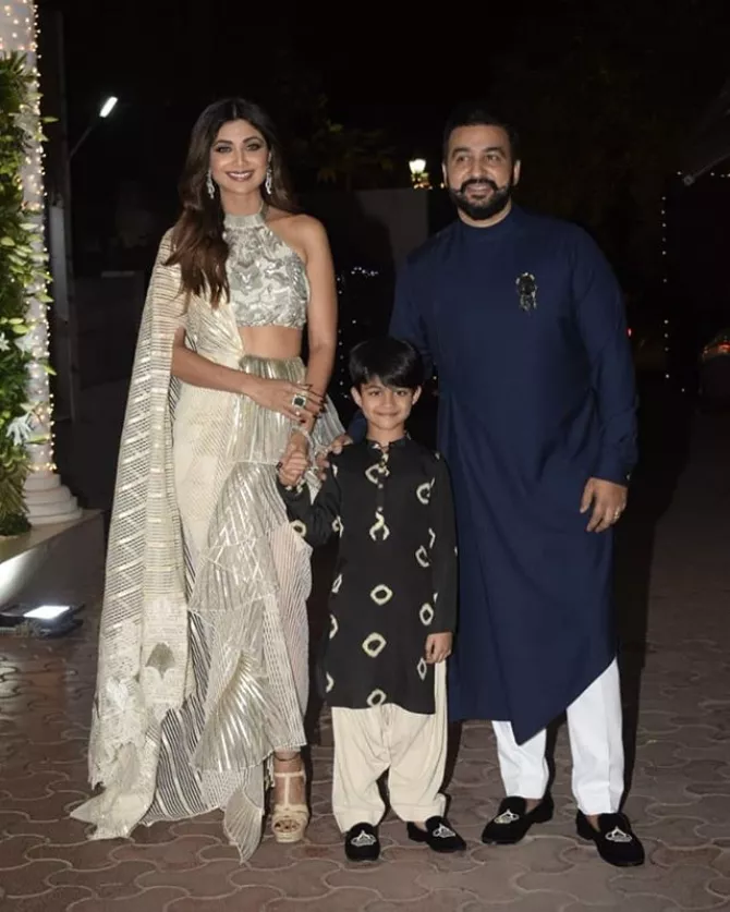 Shilpa Shetty Kundra And Raj Kundra Star-Studded Diwali Bash