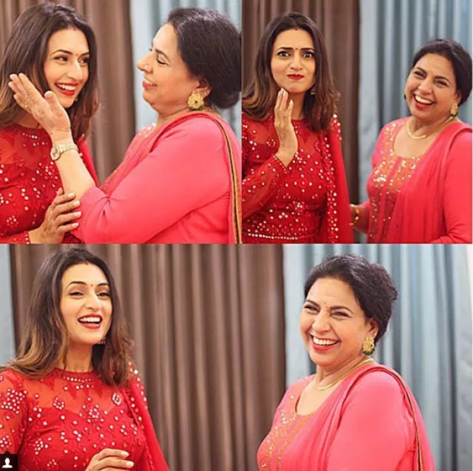 Divyanka Tripathi And Her Sasu Maa
