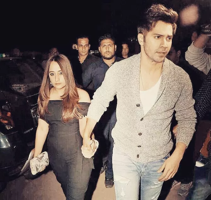 Varun Dhawan and Natasha Dalal