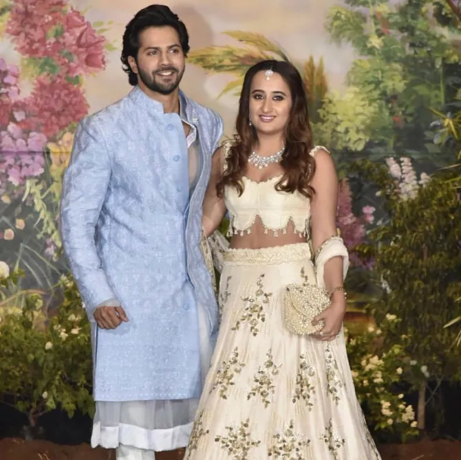 Varun Dhawan and Natasha Dalal