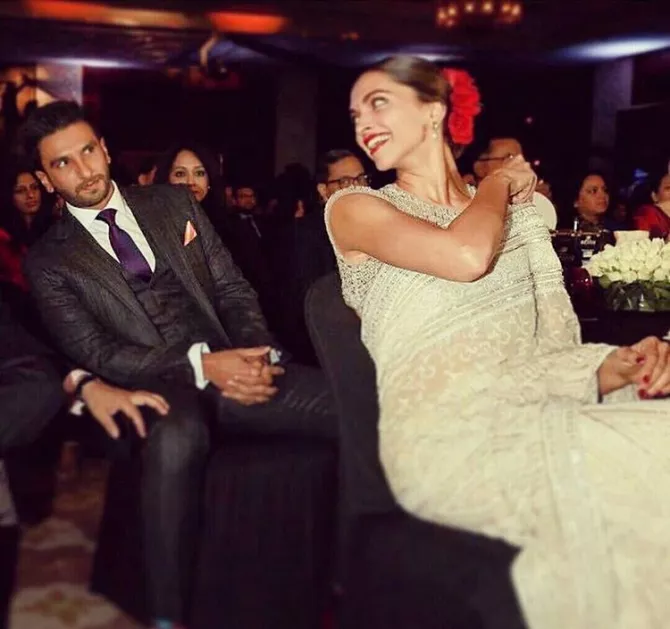 Deepika Padukone and Ranveer Singh