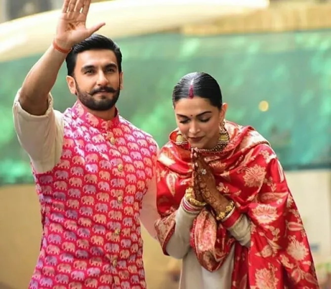 Ranveer Singh and Deepika Padukone