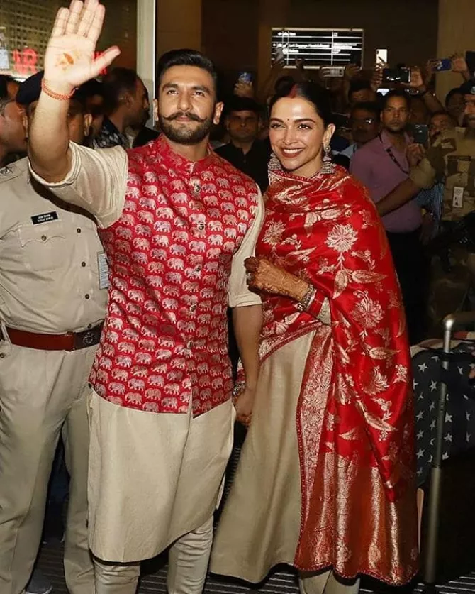 Deepika Padukone and Ranveer Singh