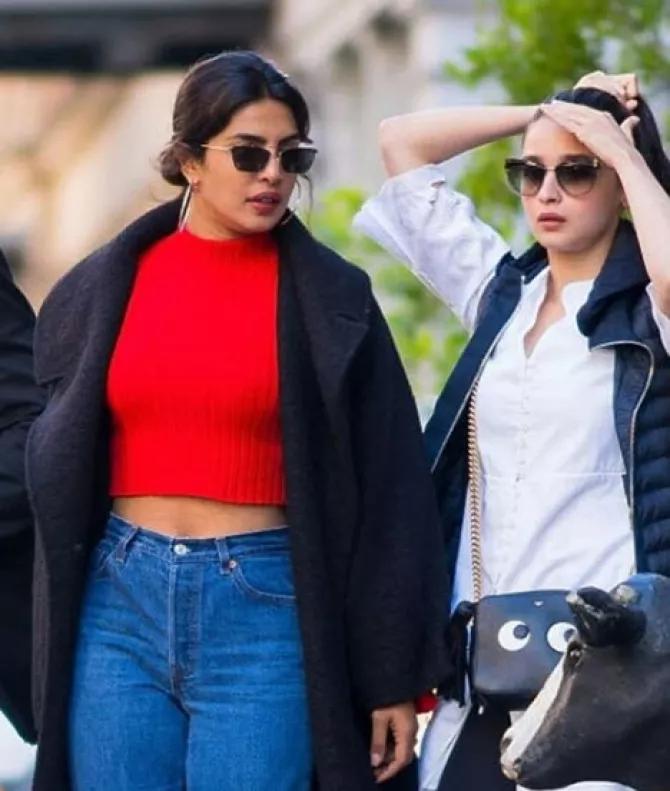 Priyanka Chopra and Alia Bhatt