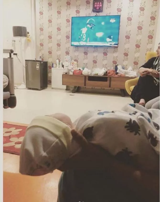 Sania Mirza with baby Izhaan