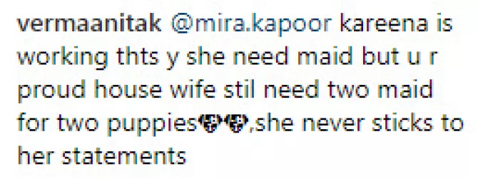 Trolls for Mira Rajput