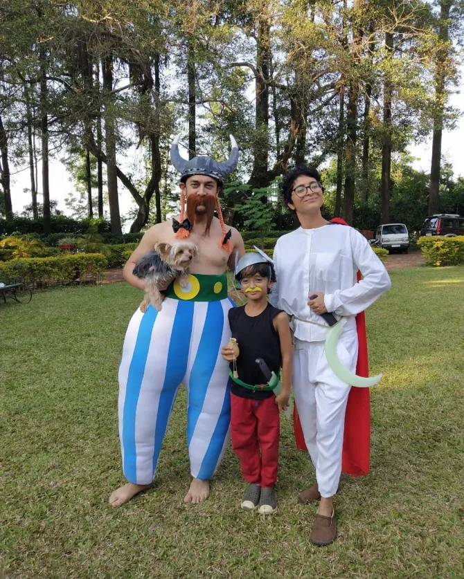 Aamir Khan, Kiran Rao and Azad Rao Khan