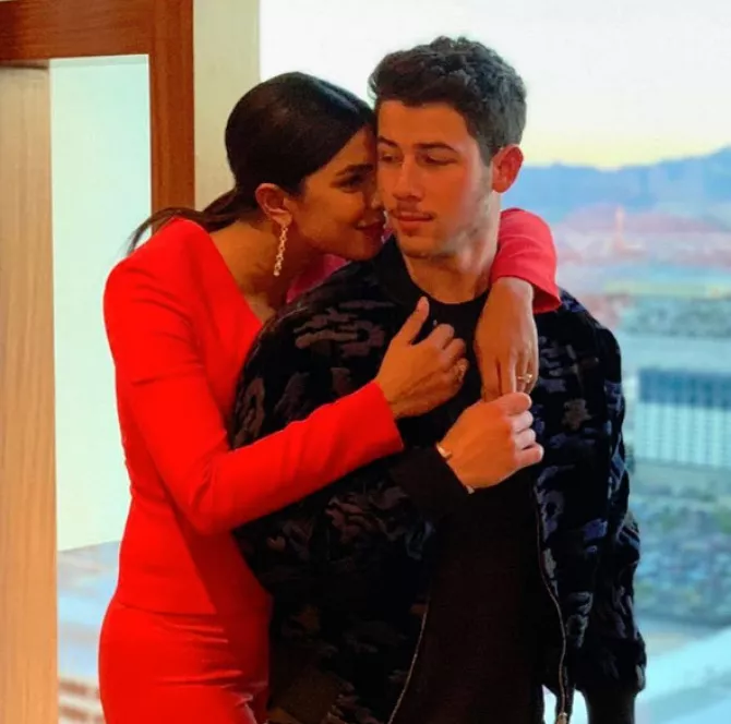 Priyanka Chopra and Nick Jonas