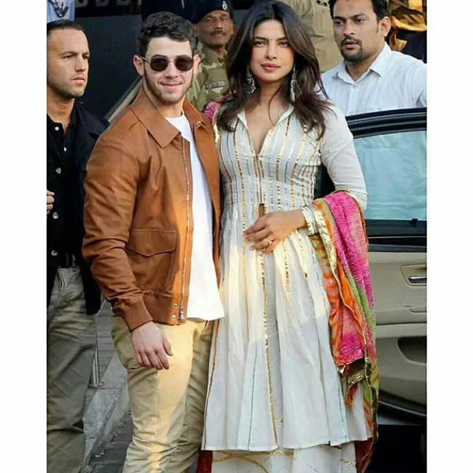 Priyanka Chopra and Nick Jonas