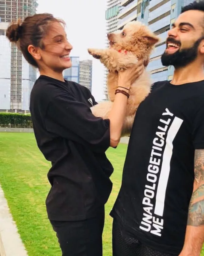 Anushka Sharma and Virat Kohli