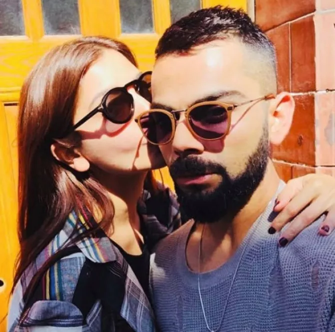 Anushka Sharma and Virat Kohli