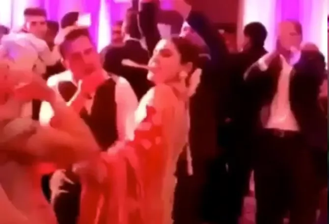 Anushka Dancing Like Crazy On Her Wedding