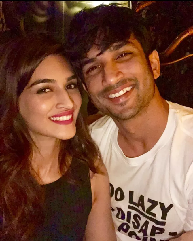 Sushant Singh Rajput and Kriti Sanon