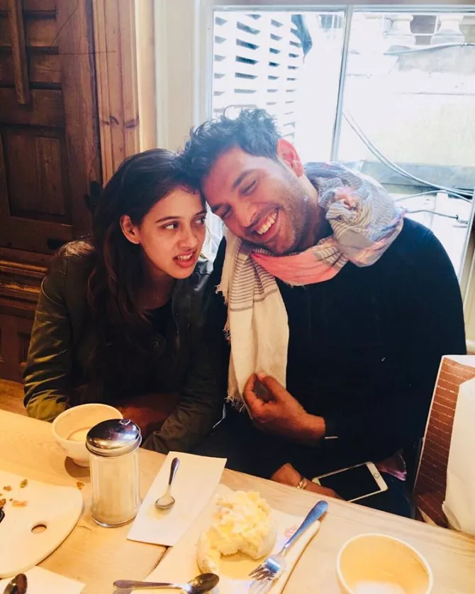 Yuvraj and Hazel 2nd wedding anniversary