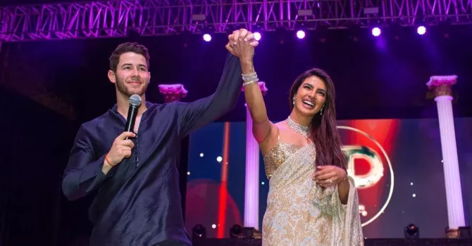 Priyanka Chopra and Nick Jonas