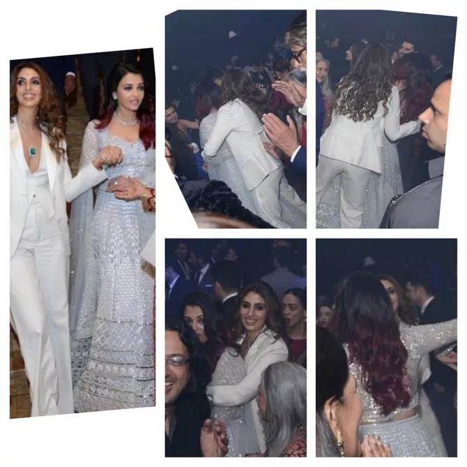 Shweta Bachchan Nanda and Aishwarya Rai Bachchan
