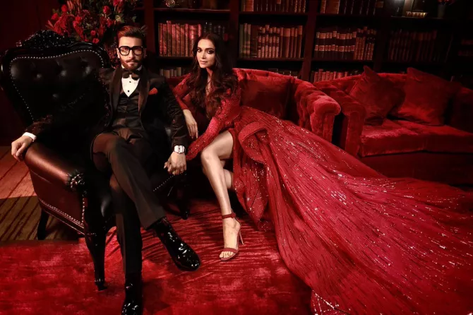 Deepika Padukone and Ranveer Singh
